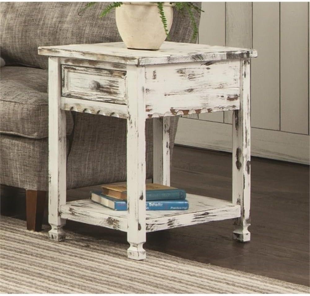 Alaterre Country Cottage Chairside Table