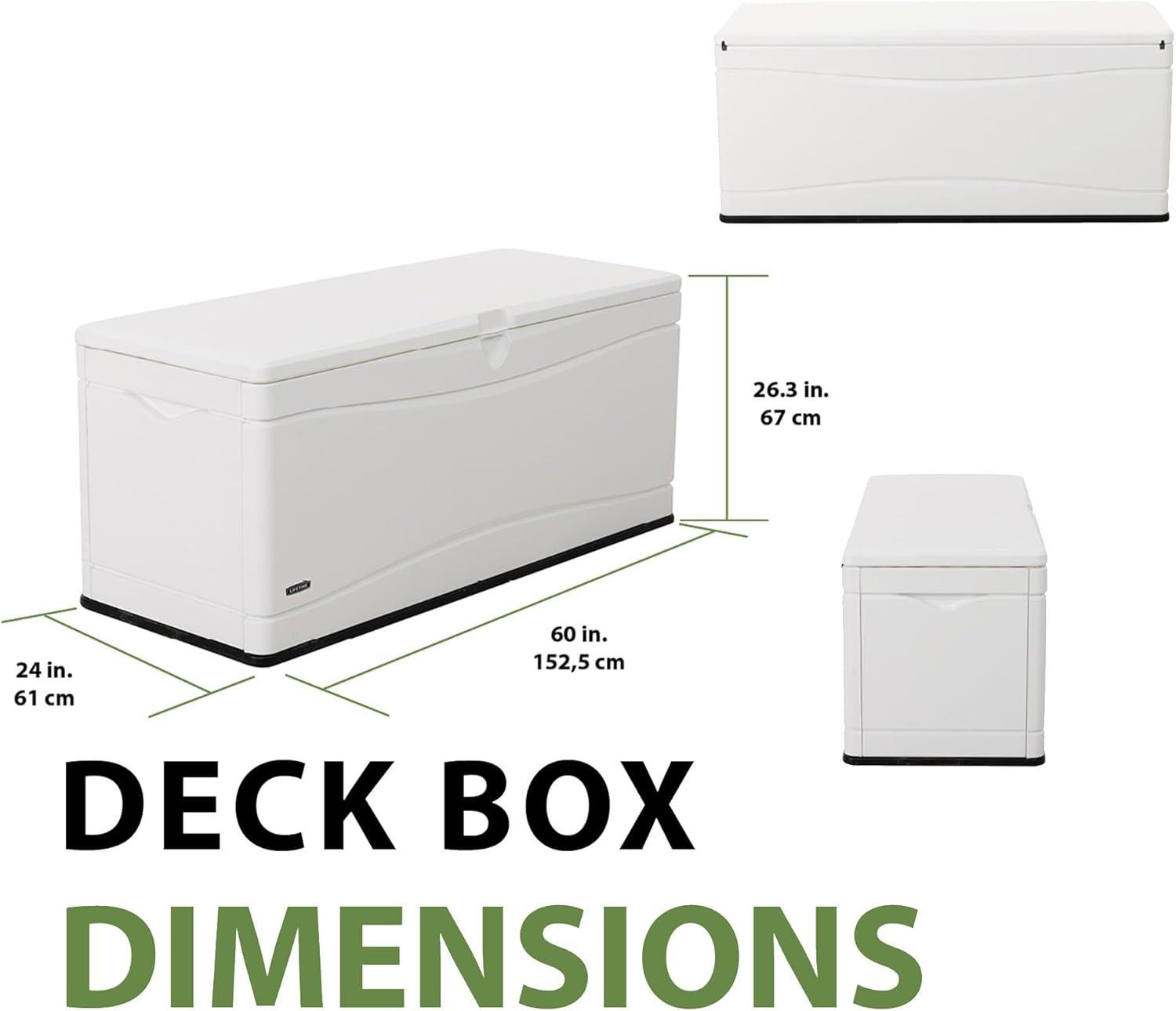 Lifetime Marine Dock Box (130 Gallon), 60348