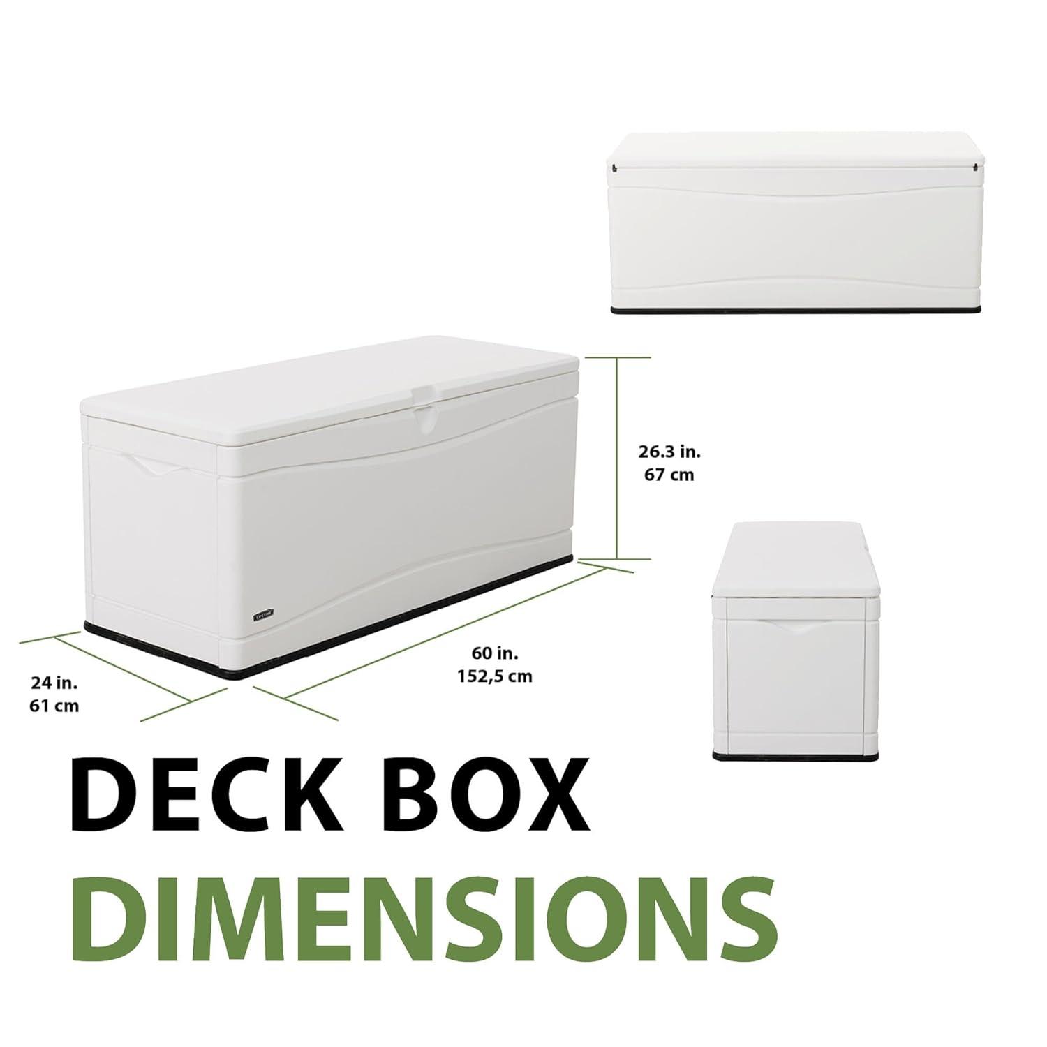 Lifetime Marine Dock Box (130 Gallon), 60348