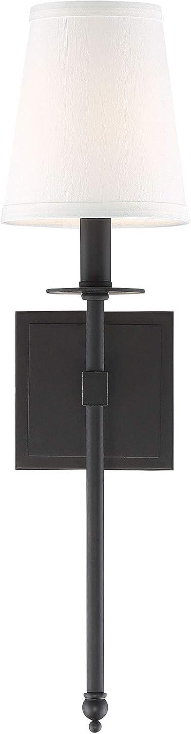 Savoy House Monroe 1 - Light Wall Light in  Matte Black