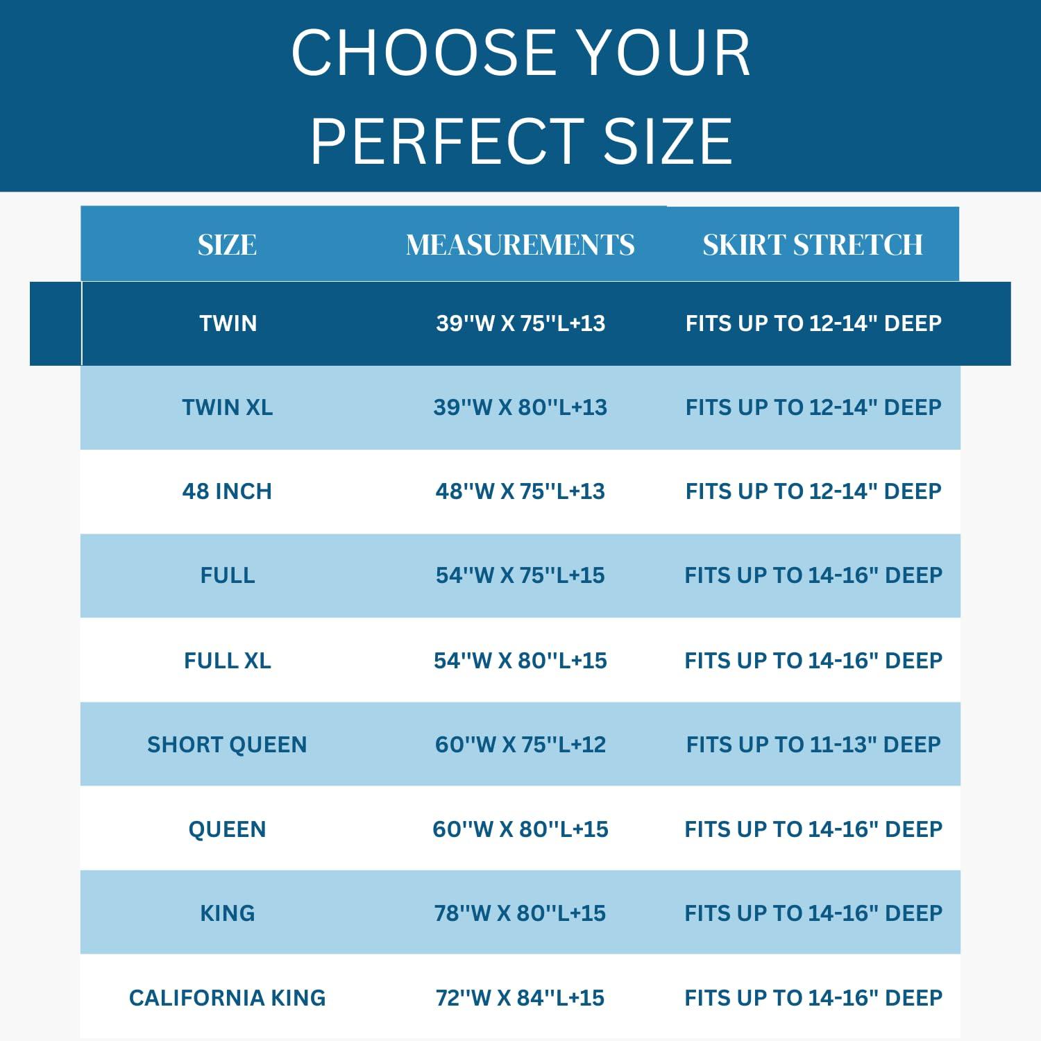 Guardmax Waterproof Twin Mattress Protector Encasement for Larger Mattressess with Zipper – White