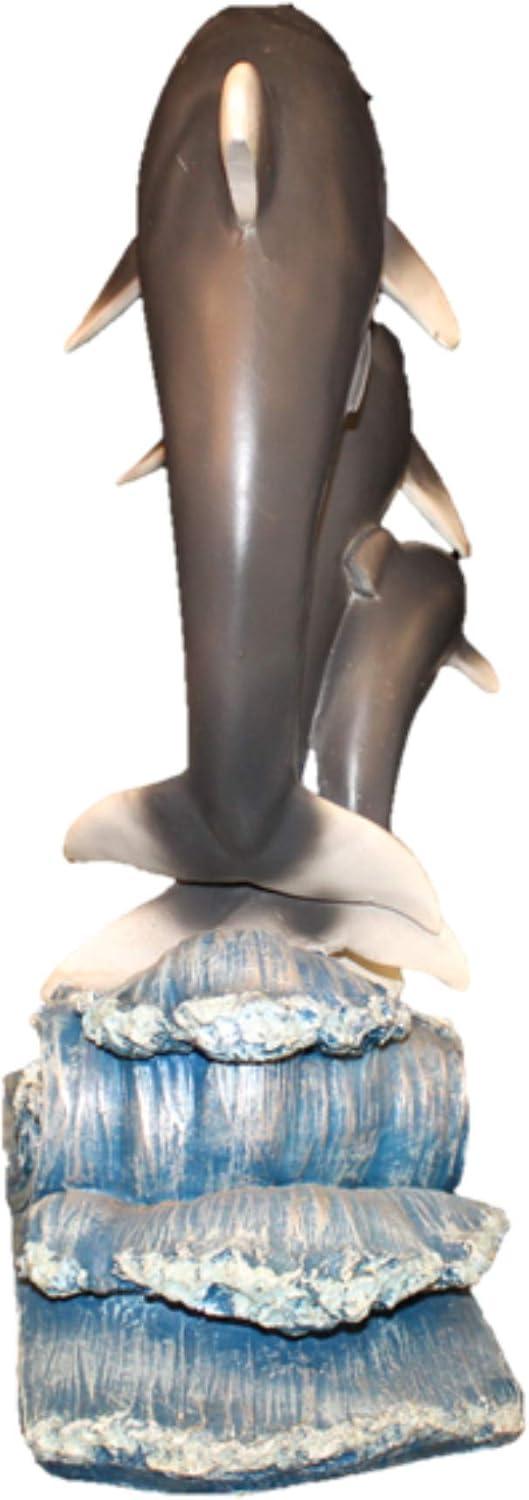 HomeStyles Life's a Beach Jumping Dolphin Statue