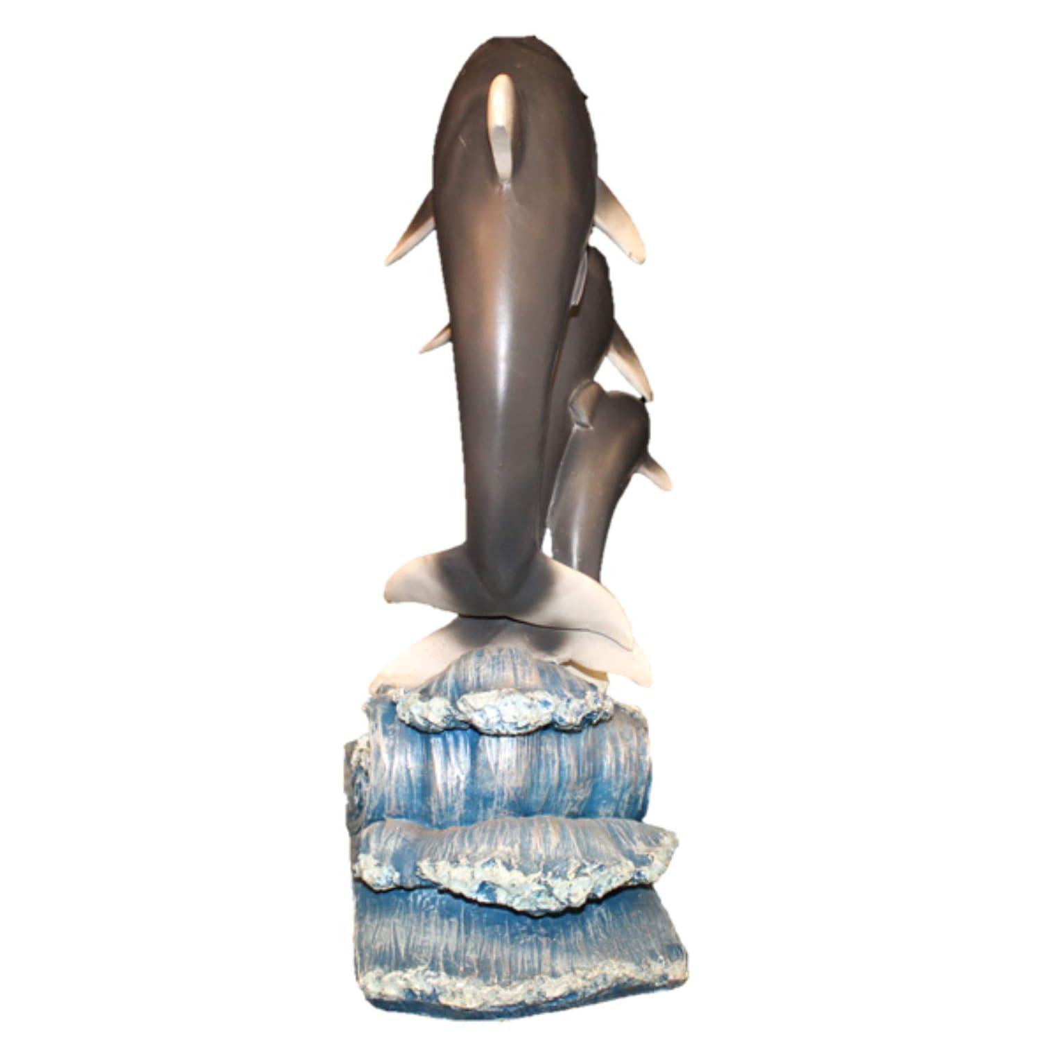 HomeStyles Life's a Beach Jumping Dolphin Statue
