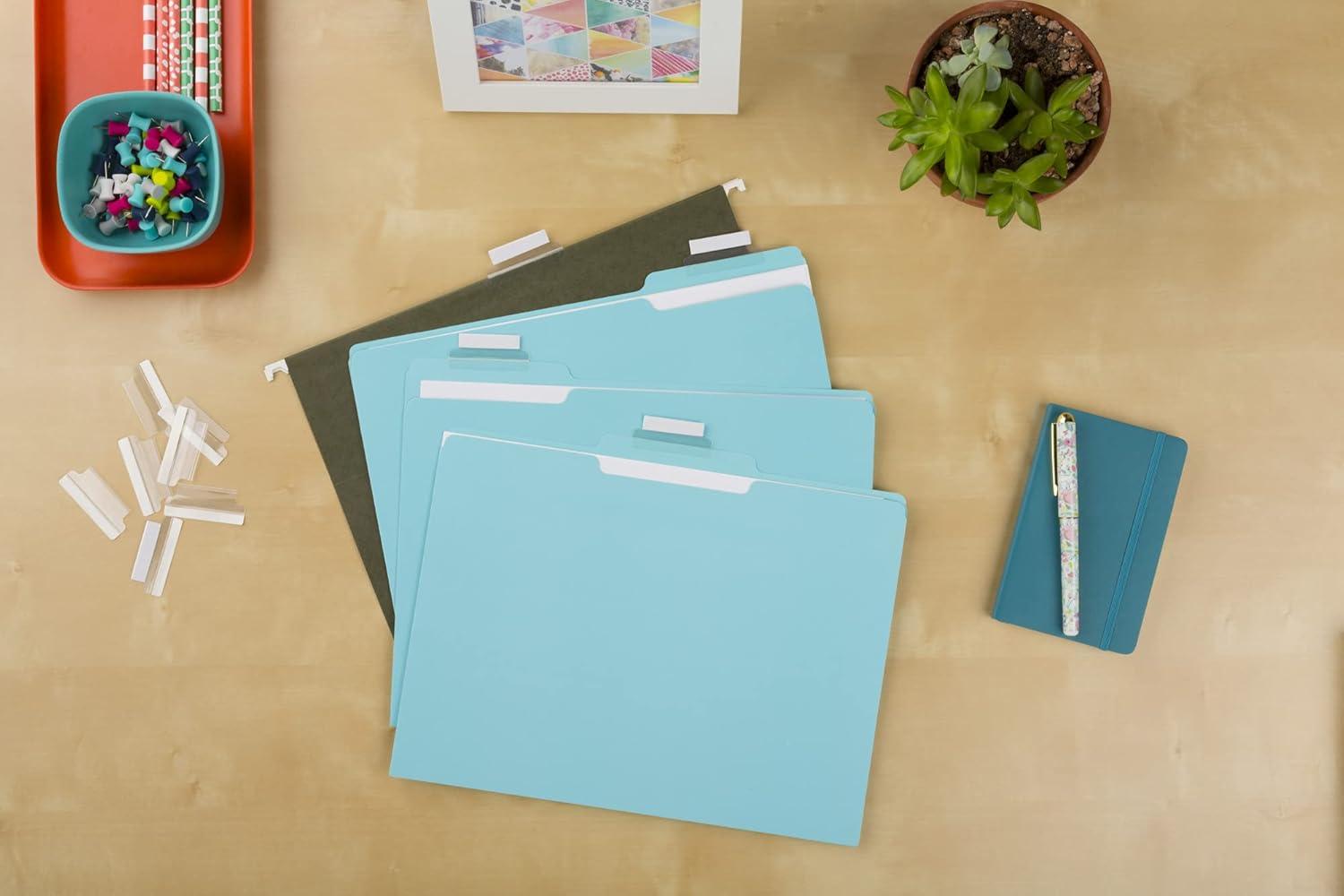 Expo Avery® Self-Adhesive Plastic Tabs With Printable I PVC / Vinyl Hanging Files Cabinet