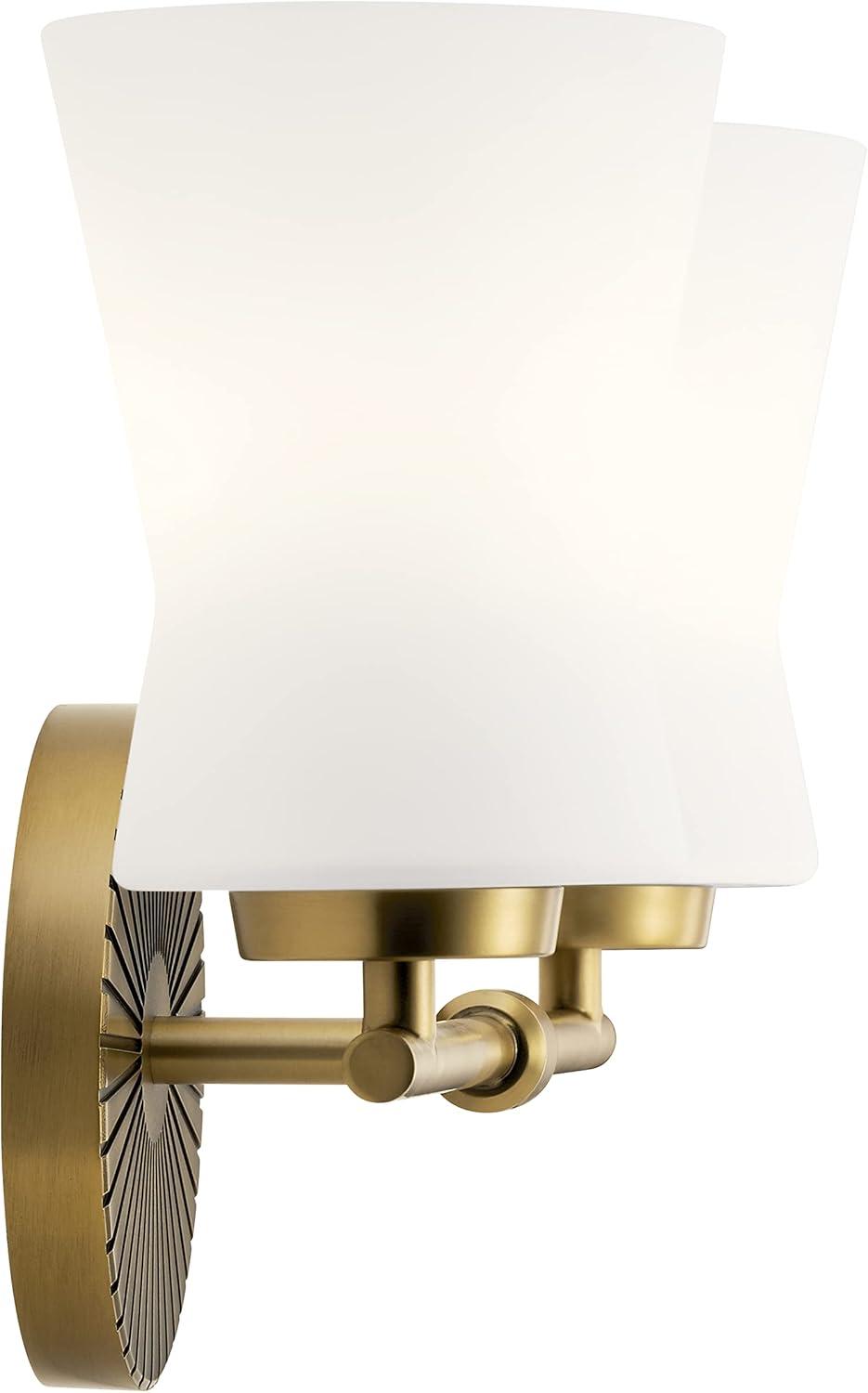 Kichler Lighting Brianne 2 - Light Vanity in  Brushed Natural Brass