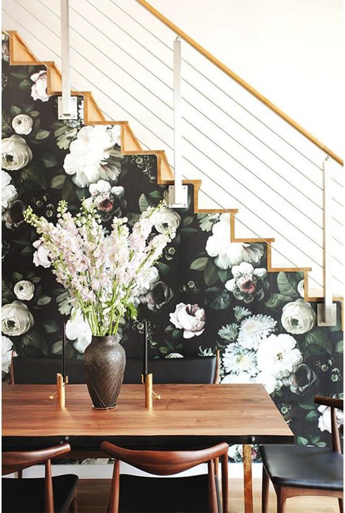 2xhome Wooden Farmhouse Dining Chair with PU Leather Seat Cushion, Mid Century Accent Chair for Kitchen, Dining Room, or Office, Walnut