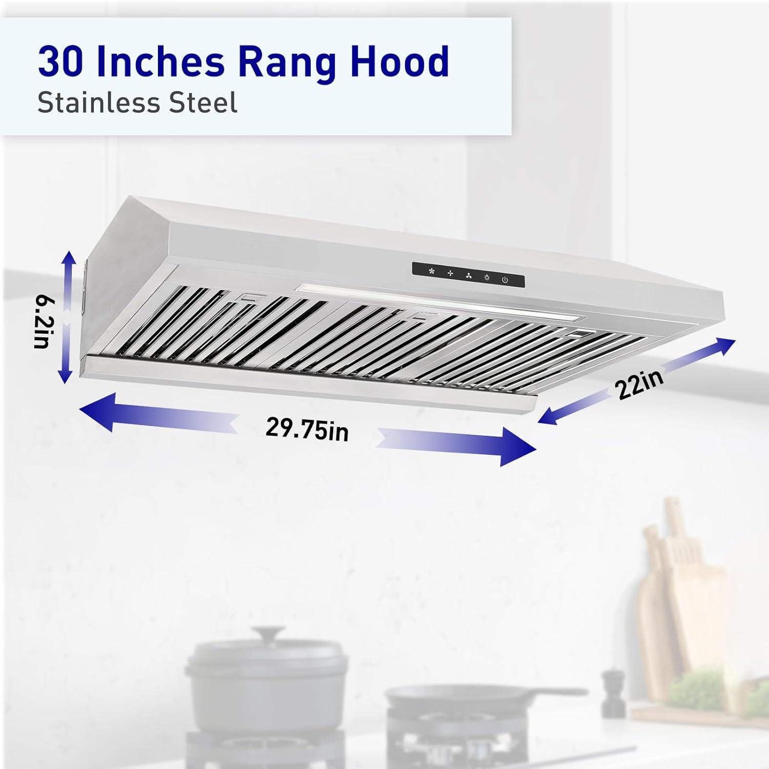 Arlington 850CFM 30'' Stainless Steel Under Cabinet