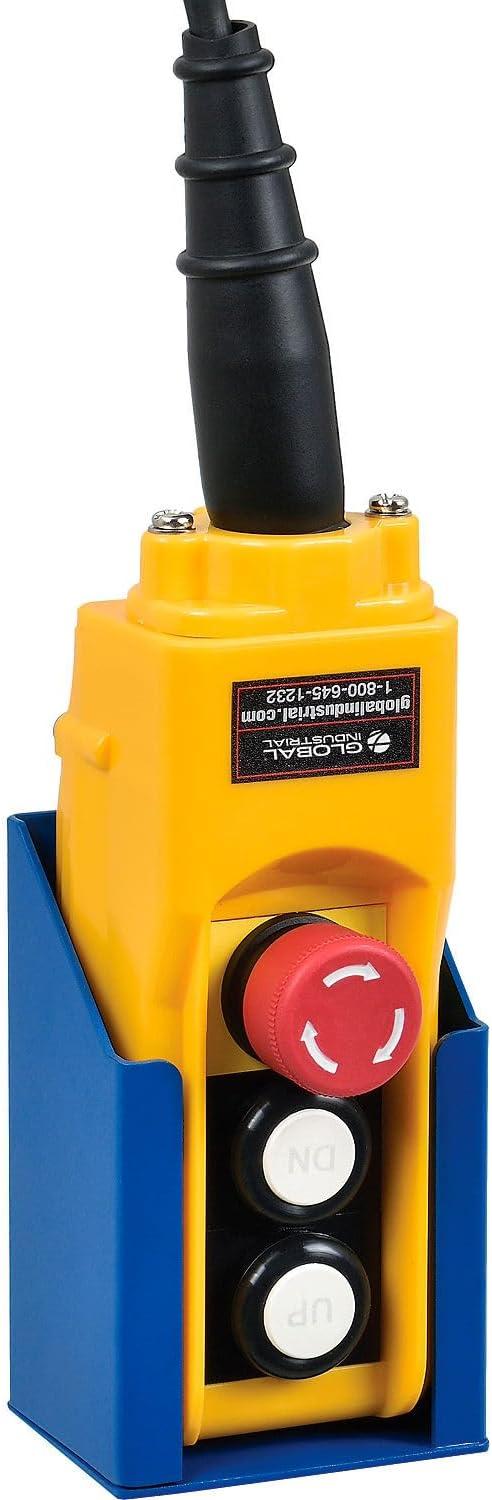 Global Industrial Power Scissor Lift Table, Hand & Foot Control, 48" x 36", 2200 Lb Capacity