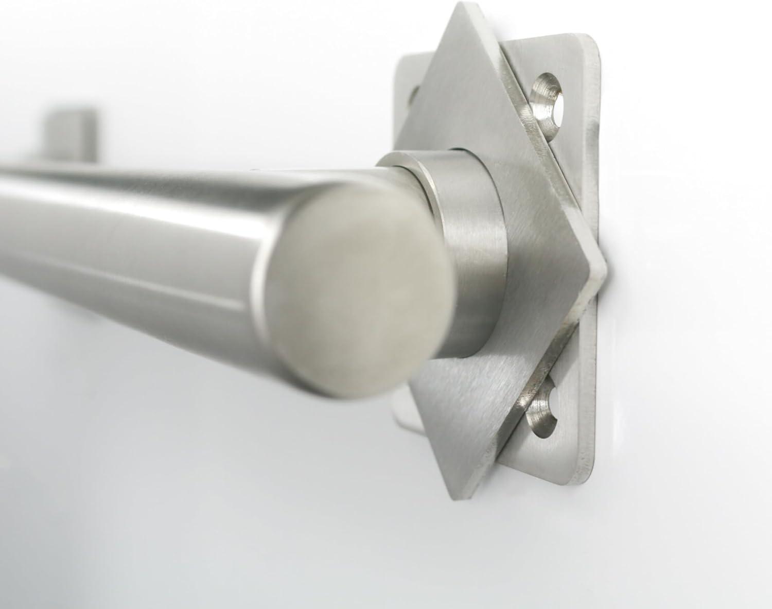 Coronado Modern Grab Bar with Square Flanges