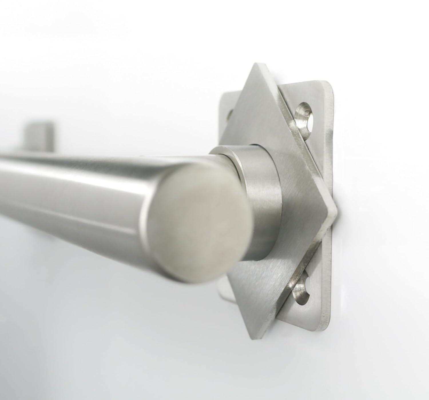 Coronado Modern Grab Bar with Square Flanges