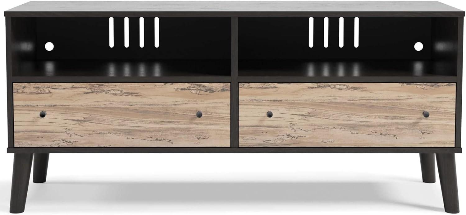 Signature Design by Ashley Contemporary Piperton Medium TV Stand Two-tone