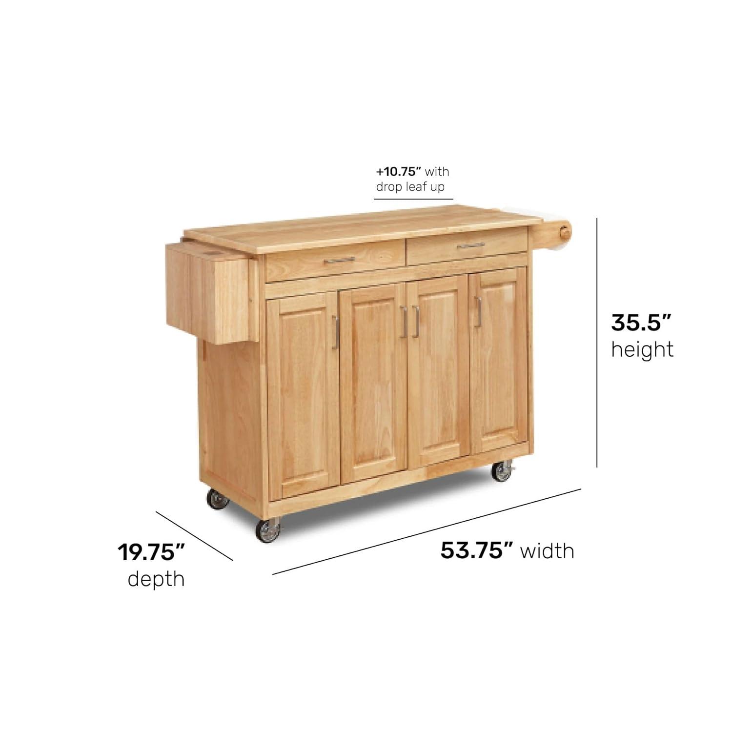 Wood Kitchen Island