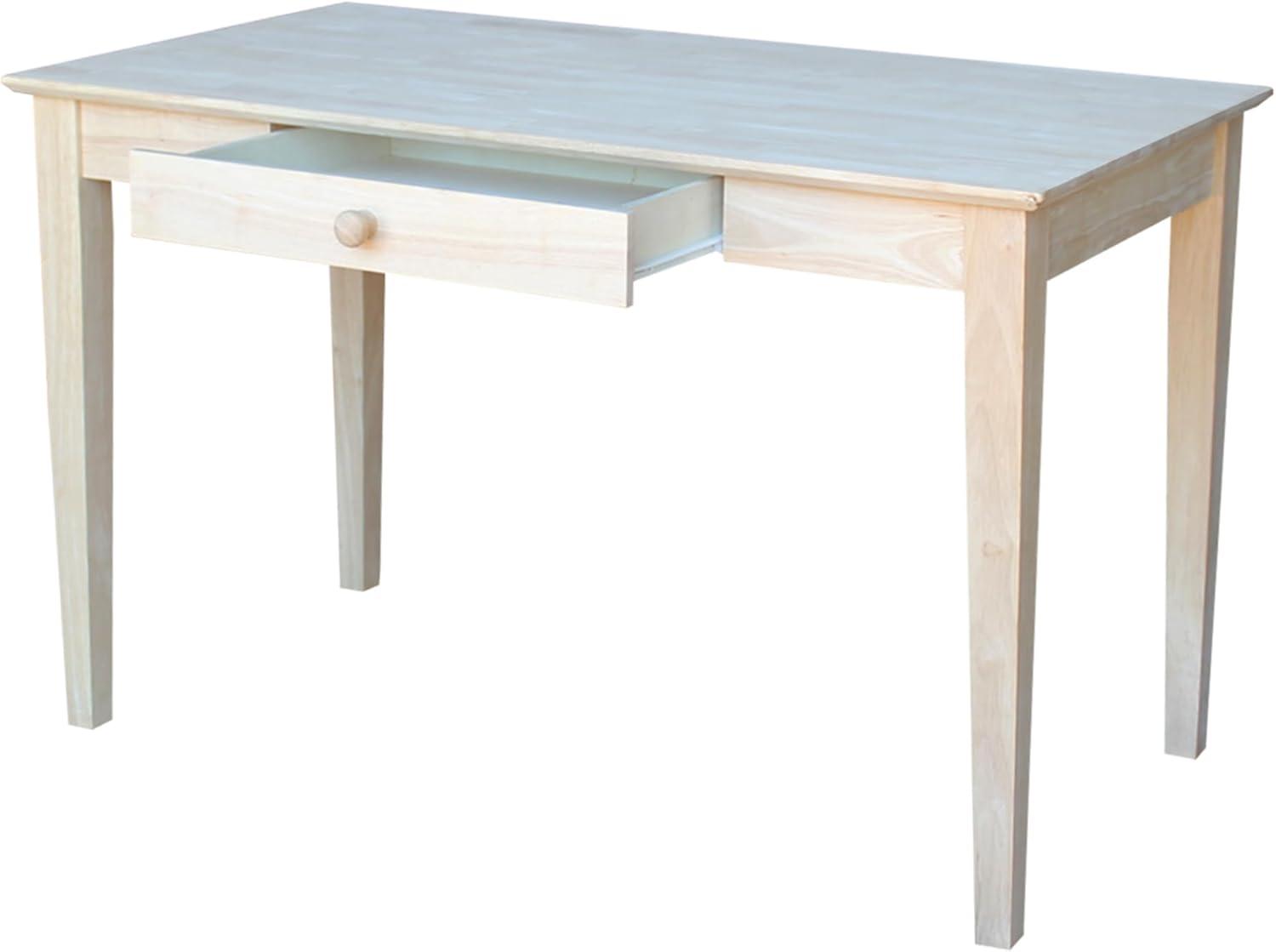 48" Writing Desk Unfinished - International Concepts