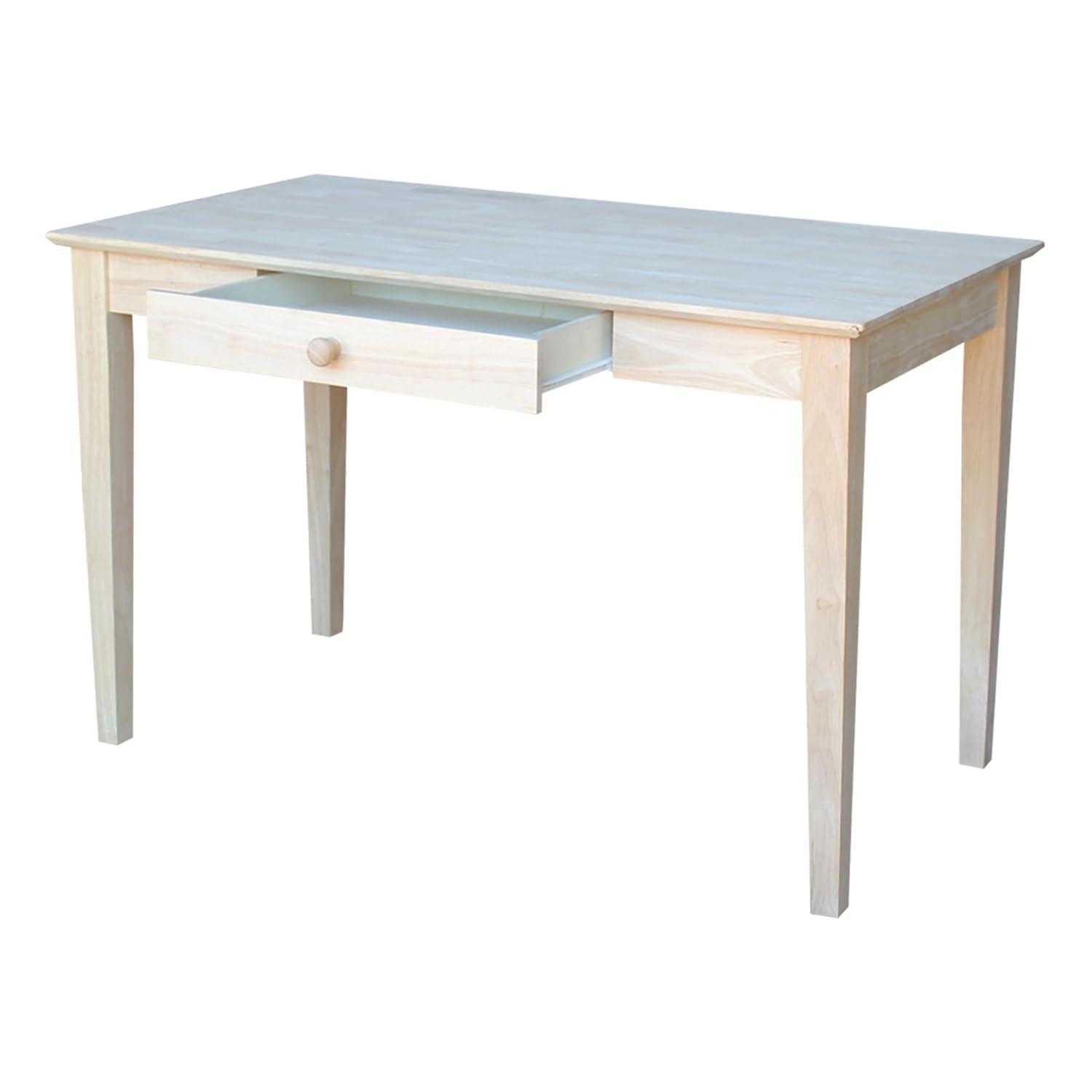 48" Writing Desk Unfinished - International Concepts