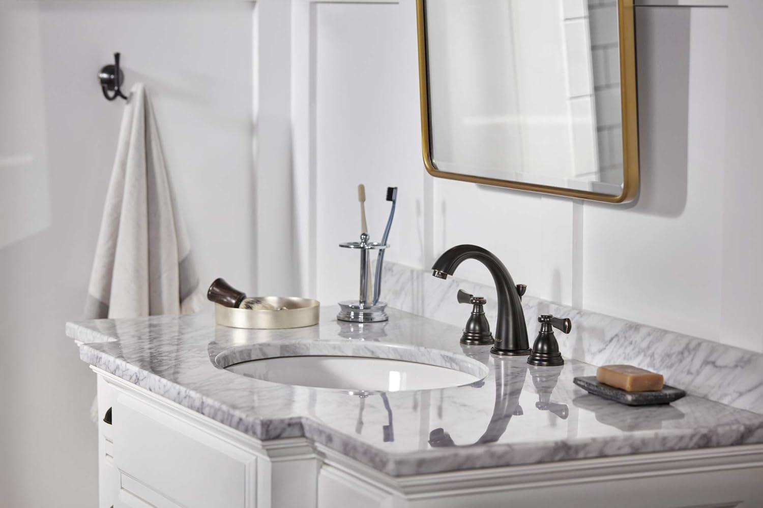 Elmhurst Widespread 2-handle Bathroom Faucet with Drain Assembly