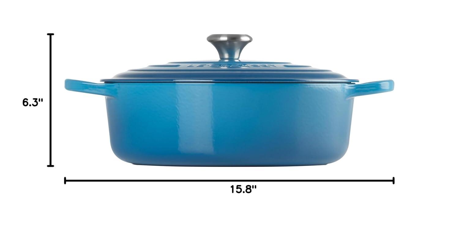 Le Creuset Le Creuset Enameled Cast Iron Signature Round Wide Dutch Oven, 6.75 Qt.