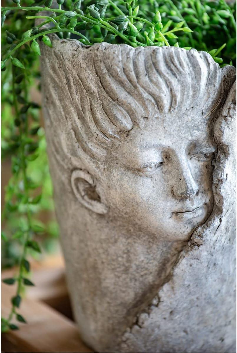 A&B Home Gray Dreaming Profile Outdoor Planter Medium