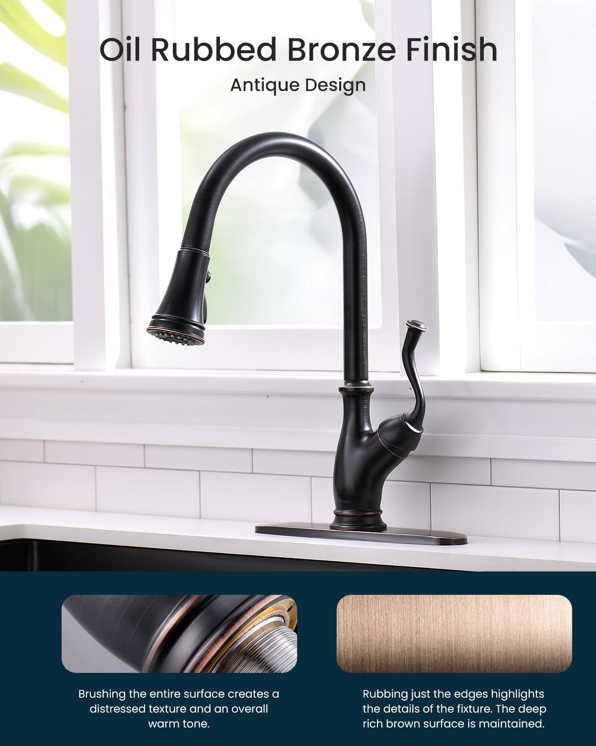 APPASO Pull Down Kitchen Faucet