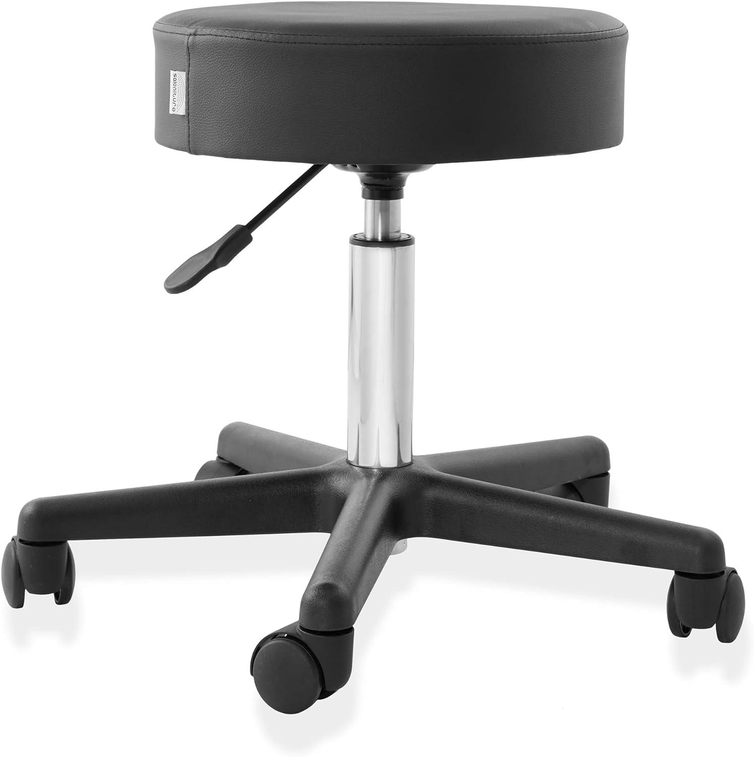 Height Adjustable Rolling Stool