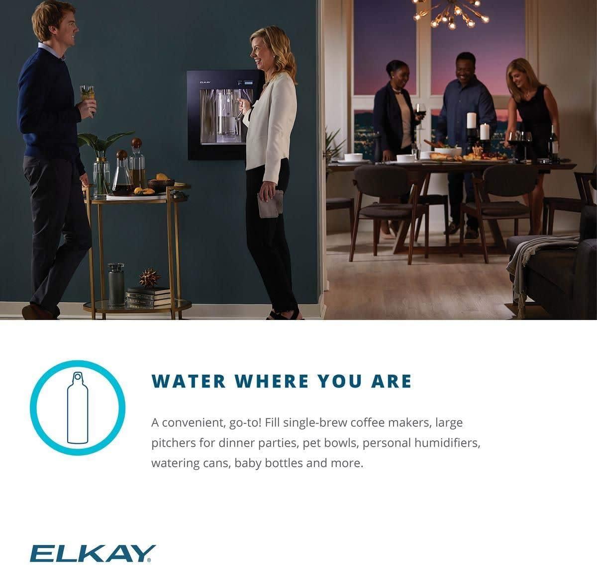 Elkay Elkay ezH2O Liv Built-in Filtered Refrigerated Water Dispenser Remote Chiller