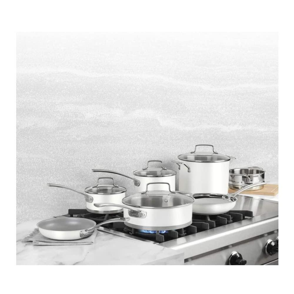 Cuisinart 11Pc Matte White Set