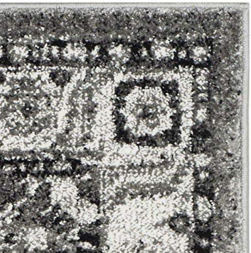 Vintage Hamadan VTH214 Power Loomed Indoor Accent Rug - Grey/Black - 2'7"x5' - Safavieh.