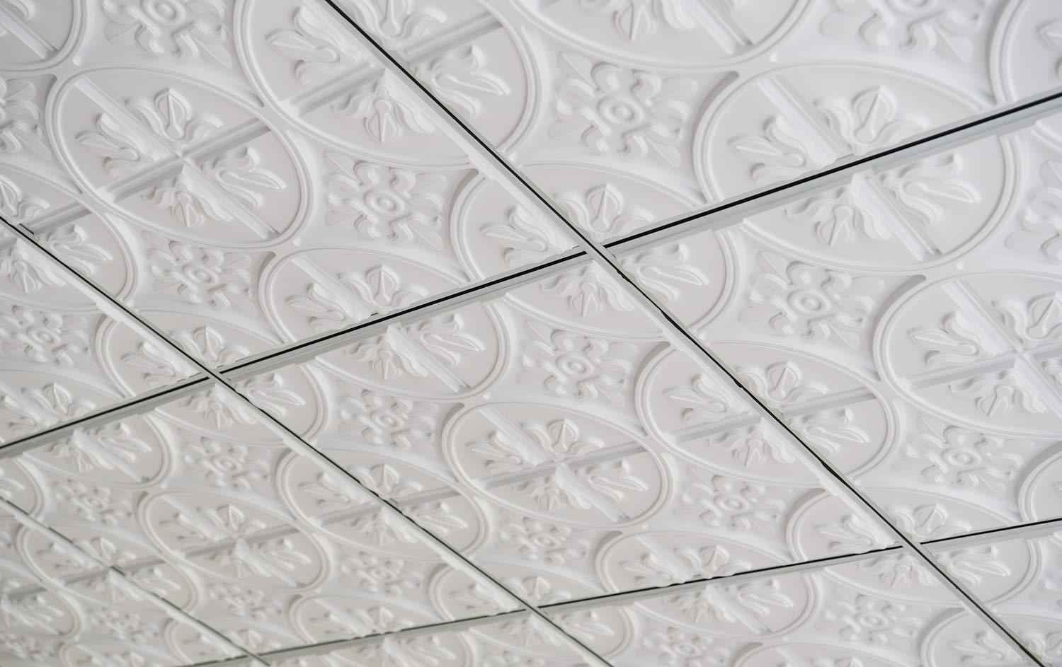 Art3d 12 (Pack Of 12) Wall Panel Traditional, White
