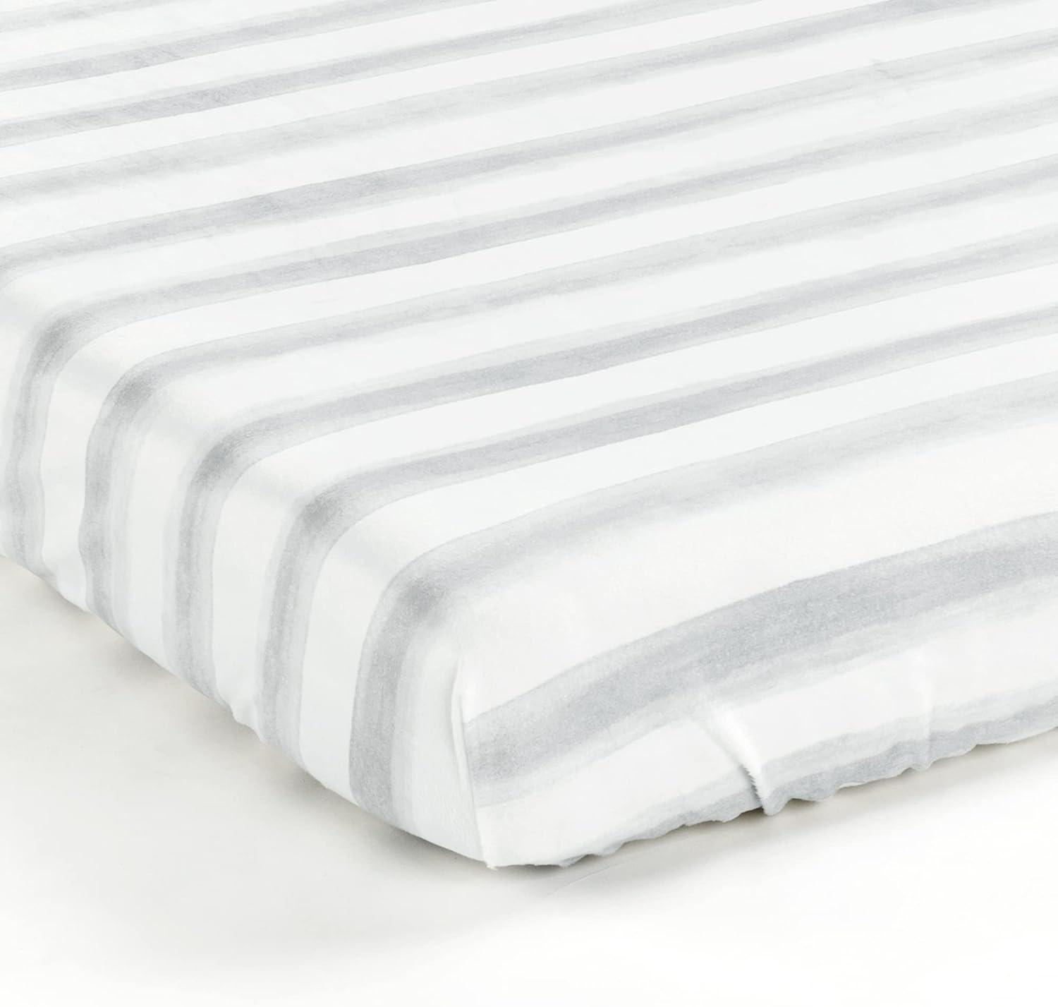 Lush Décor Micro Plush Fitted Crib Sheet - Watercolor