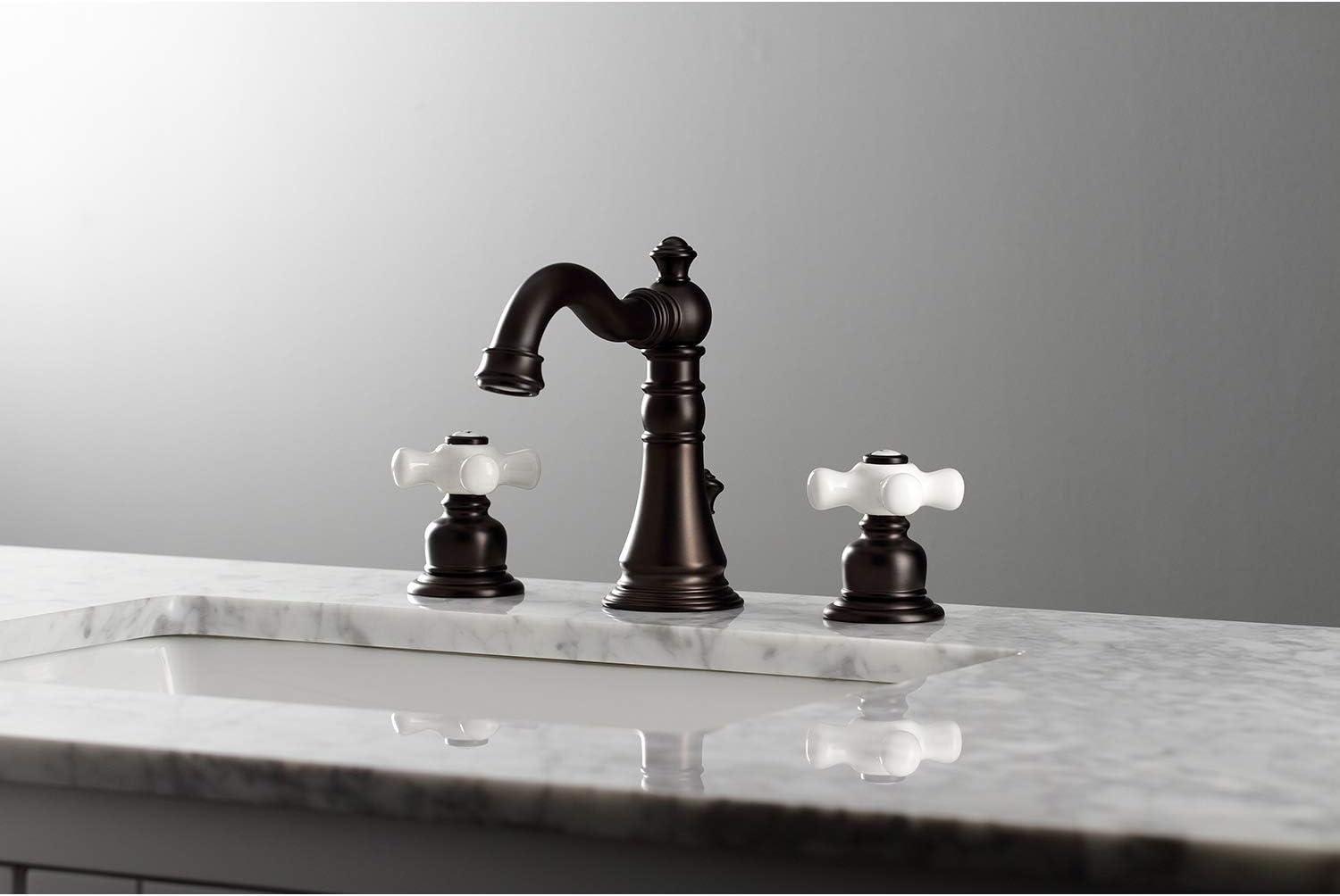 American Classic Widespread Bathroom Faucet with Drain Assembly