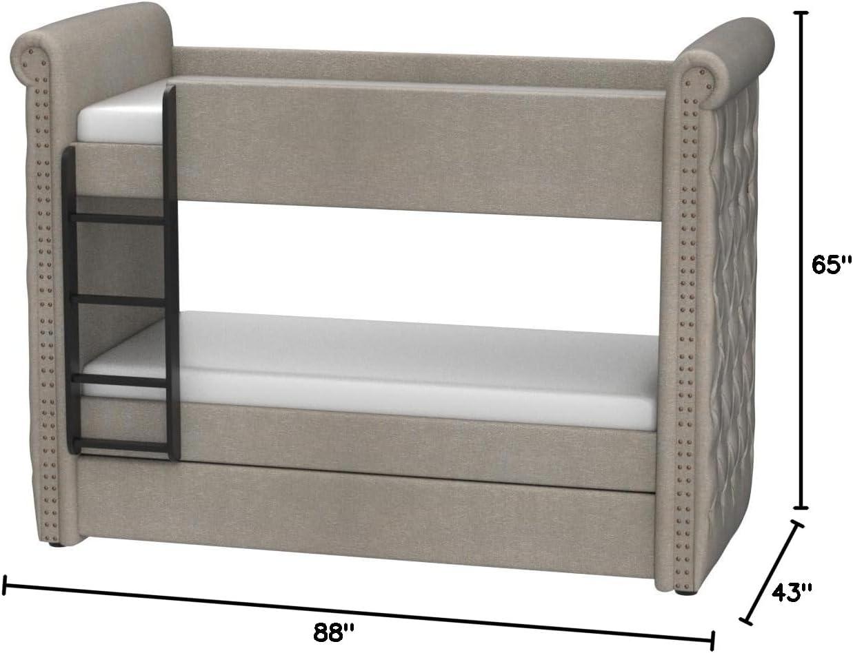 Acme Romana II Twin/Twin Bunk Bed & Trundle, Multiple Colors