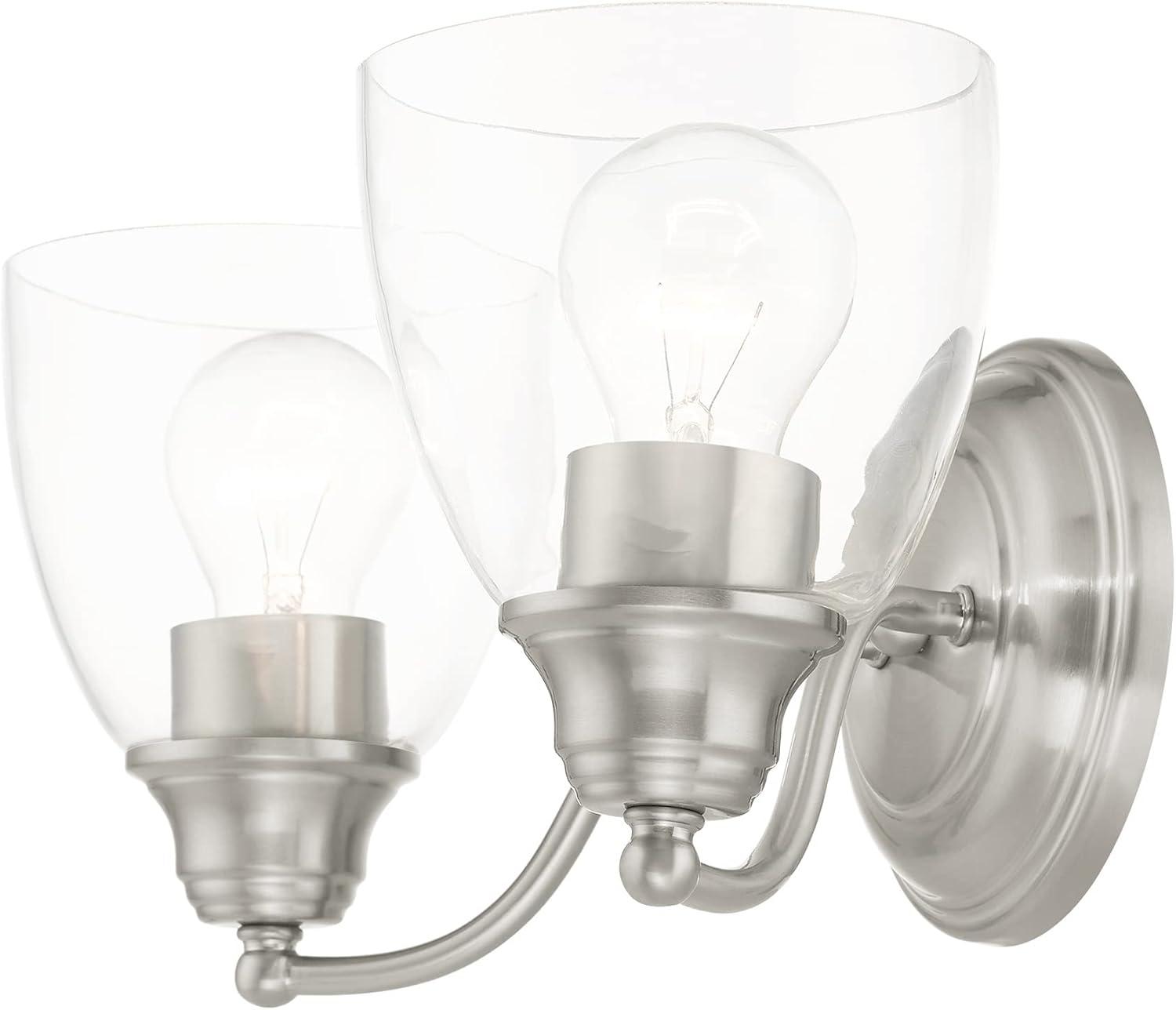 Livex Lighting Montgomery 2 - Light Vanity in  Brushed Nickel