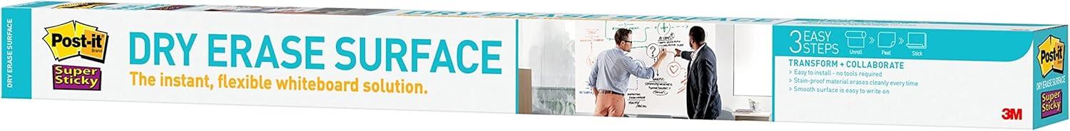 Post-it® Wall Dry Erase Small - 2' - 4' Whiteboard