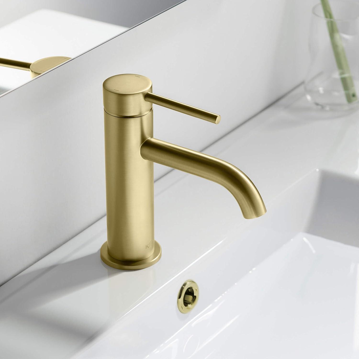 Circular Single-Hole Single-handle Bathroom Faucet