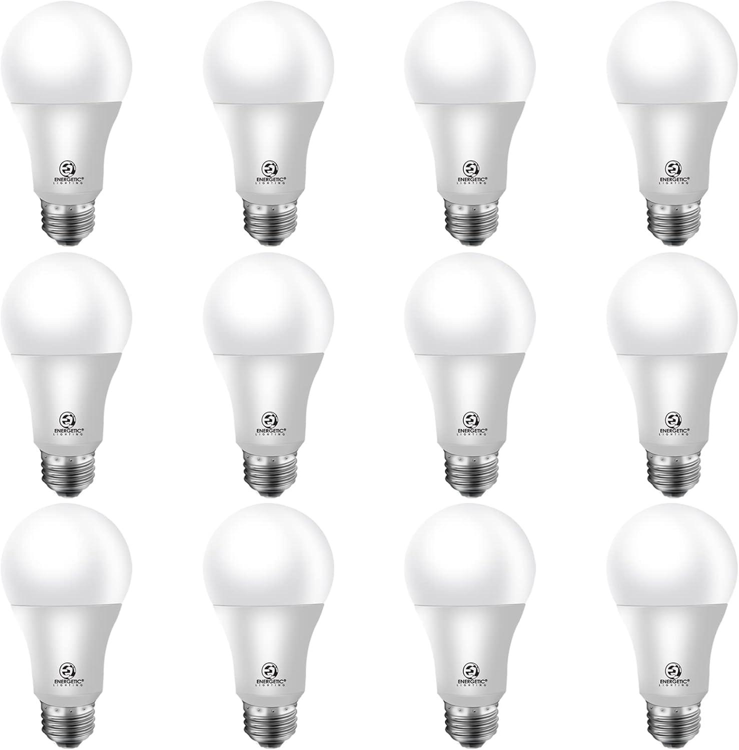 YGA03C59-10W 10 Watt A19 LED Light Bulb E26/Medium (Standard) Non-Dimmable,1200lm,4000K