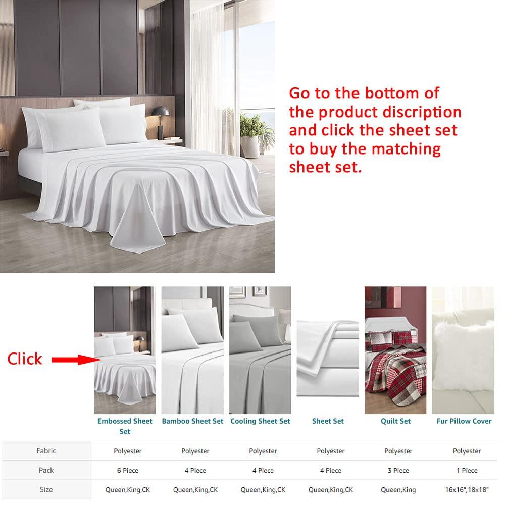 Nanshing America, Inc Kath 7 Piece Microfiber Modern & Contemporary Comforter Set