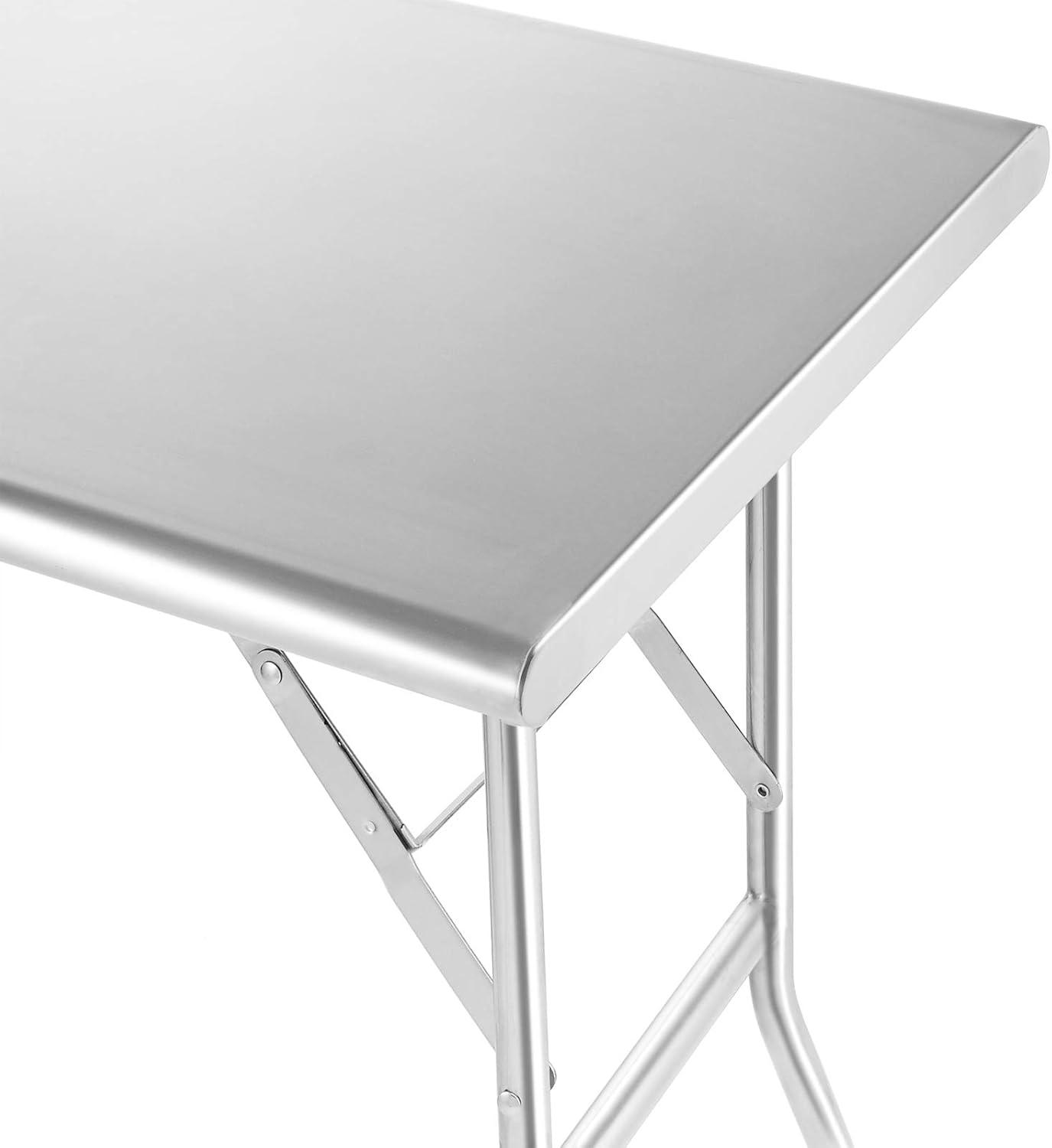 GRIDMANN Stainless Steel 48'' L x 24'' W x 31'' H Work Tables