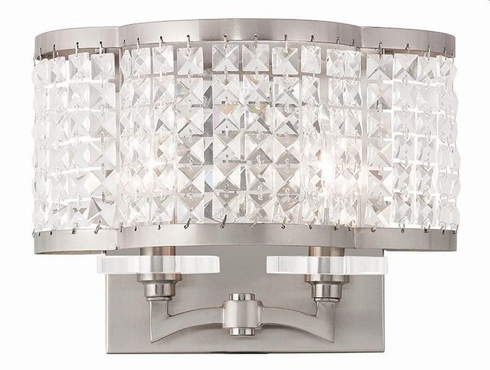Livex Lighting Grammercy 2 - Light Wall Light in  Brushed Nickel