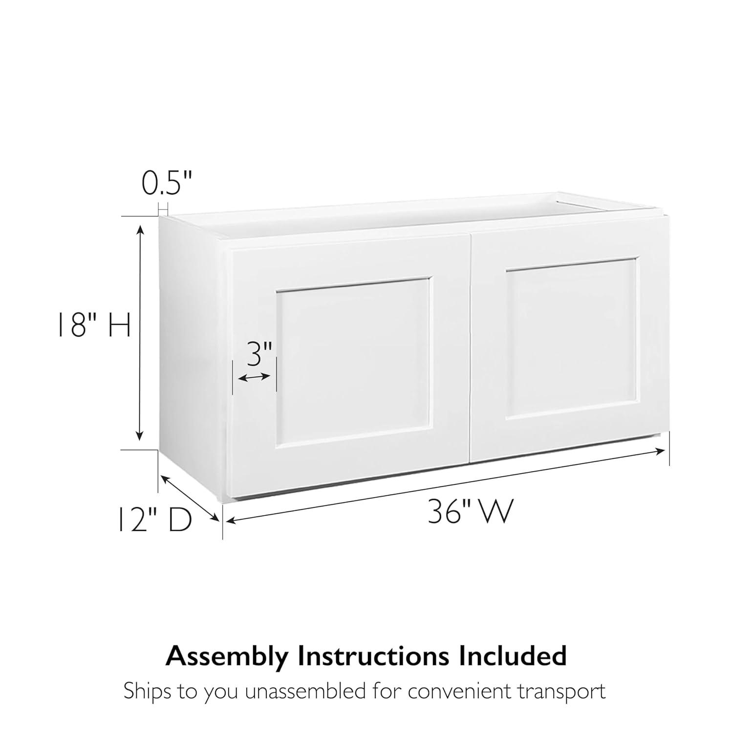 Design House Design House Brookings (Ready-to-Assemble) Shaker Style Wall Kitchen Cabinet