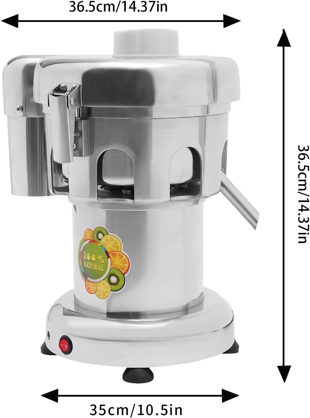 Stainless Steel Commercial Electric Juice Extractor