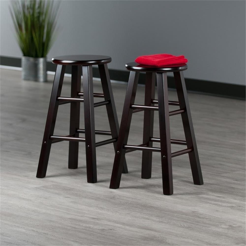 24" 2pc Element Counter Height Barstools - Winsome