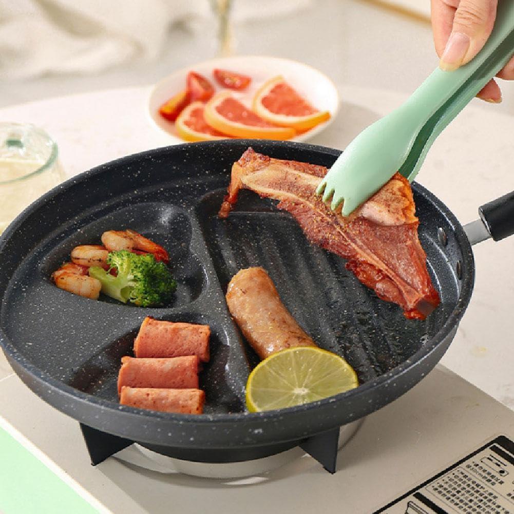 Egg Pan,Breakfast Frying Pan,4 Cup Egg Pans Nonstick,Nonstick Granite Omelette Skillet,Pancake Pan and Egg Cooker and Grill Pan,Suitable for Gas and Induction Cooktops