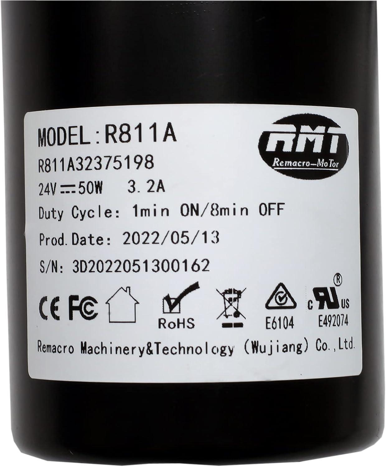 RMT R8112 Motor Linear Actuator for Power Recliner Lift Chair Electric Sofa