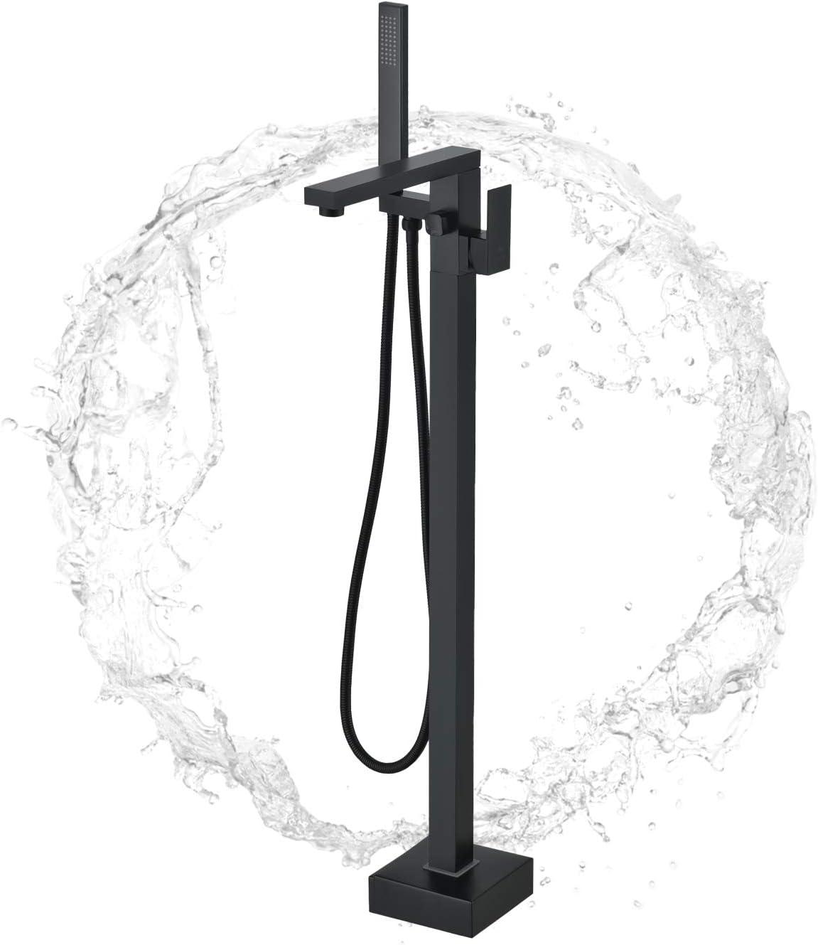 1 Handle Freestanding Tub Filler with Diverter