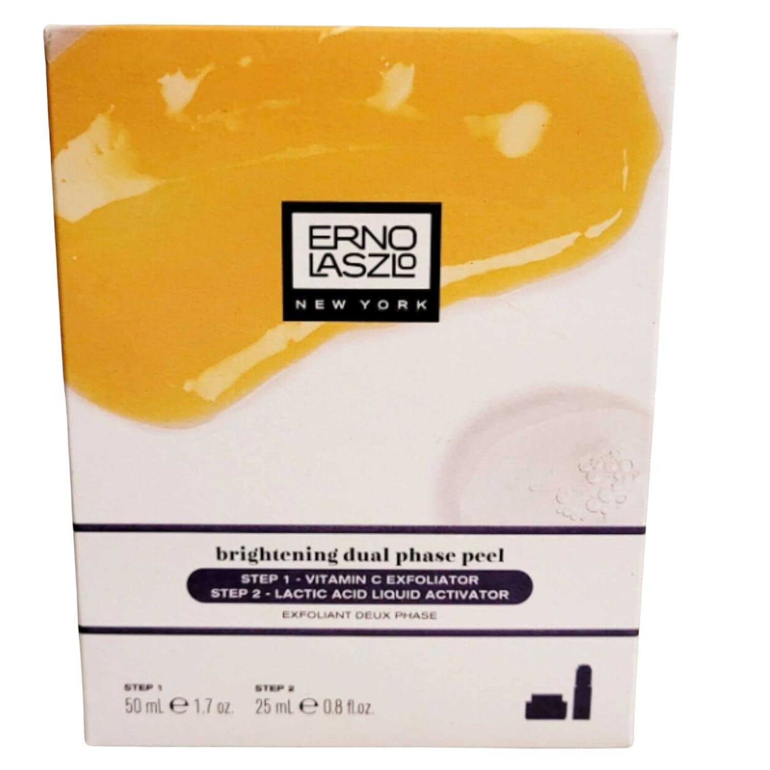 Erno Laszlo - Brightening Dual Phase Peel (Step 1 50ml/1.7oz + Step 2 25ml/0.8oz)(2phases)