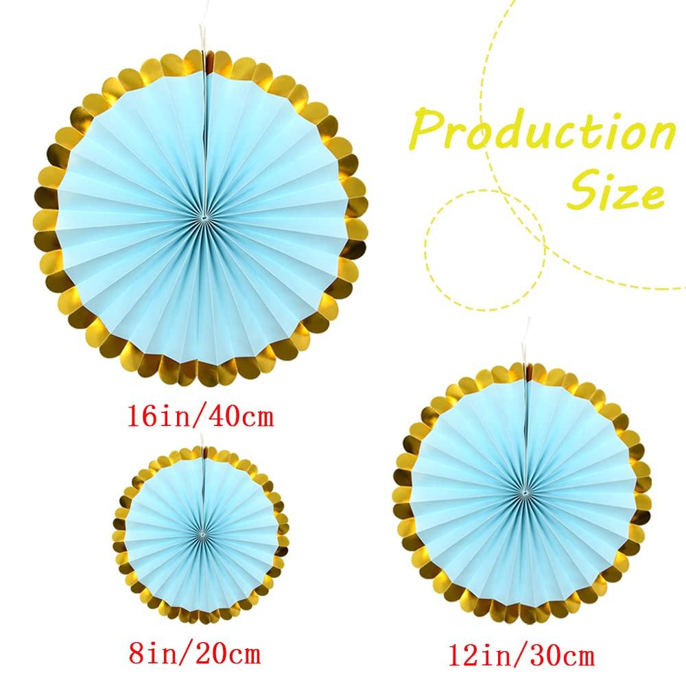 Wmenjiazihan 1 Clearance Hanging Paper Fans Party Set Silver Round Pattern Paper Garlands Decoration For Birthday Shower Graduation Retirement Set Of 6 Inverted Wobbler