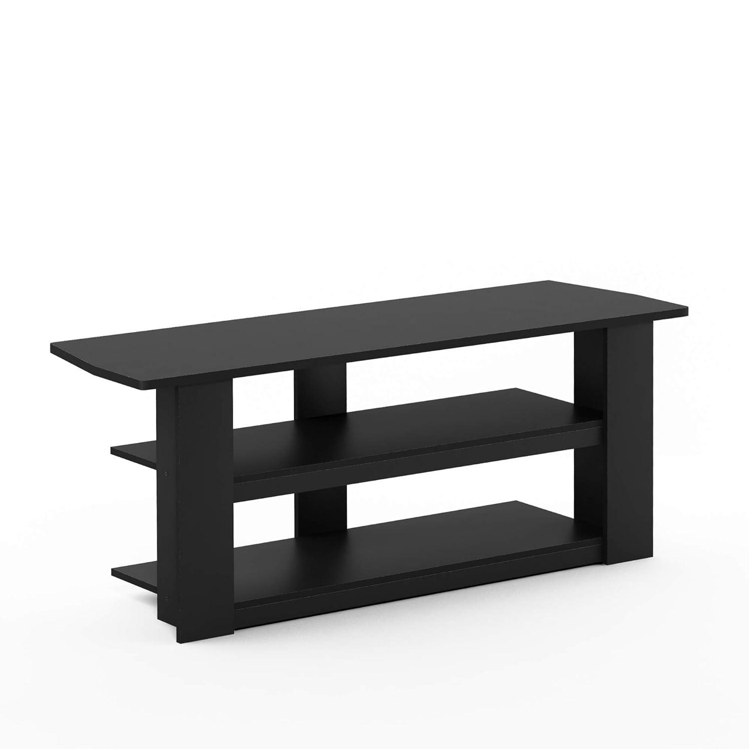 Furinno Parsons 42" Black Entertainment Center