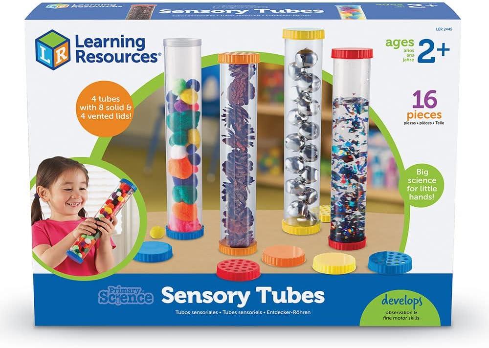 Learning Resources Primary Science Sensory Tubes - 4pk: Experiments & Educational Toys for Preschool Science