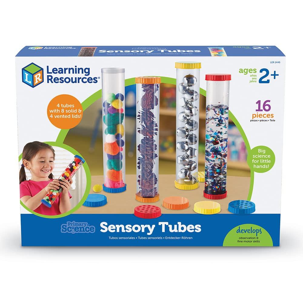Learning Resources Primary Science Sensory Tubes - 4pk