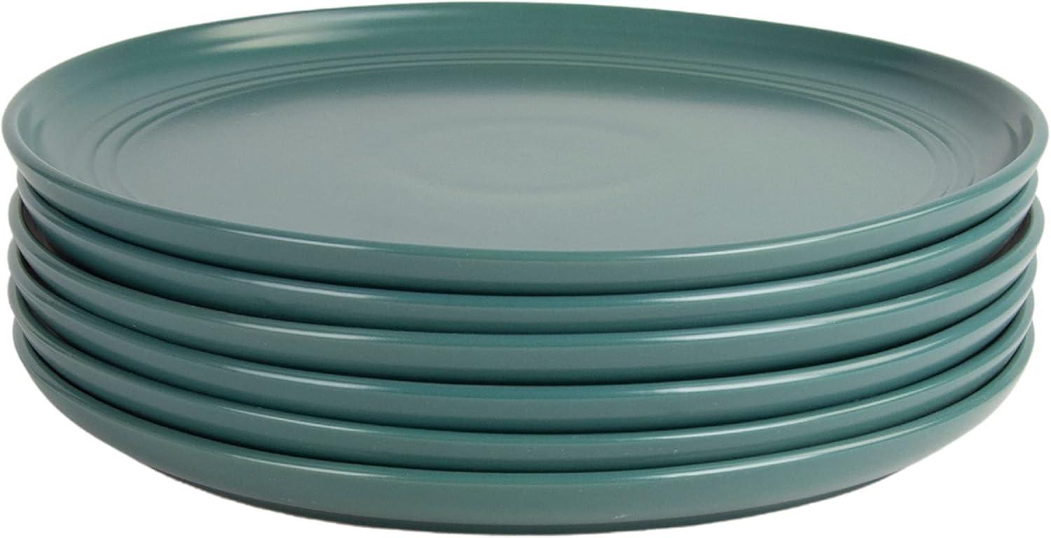 Ten Strawberry Street Double Line 10.5" Dinner Plate (Set of 6)