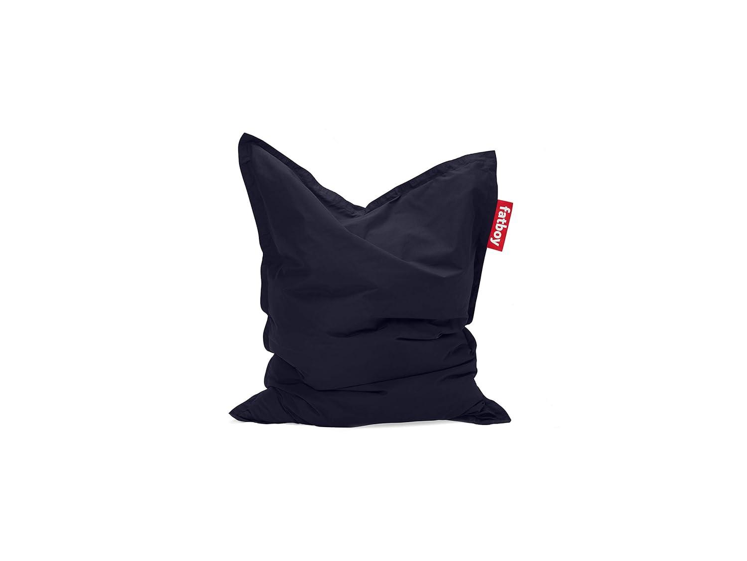 Medium Dark Ocean Water Resistant Outdoor Bean Bag Chair